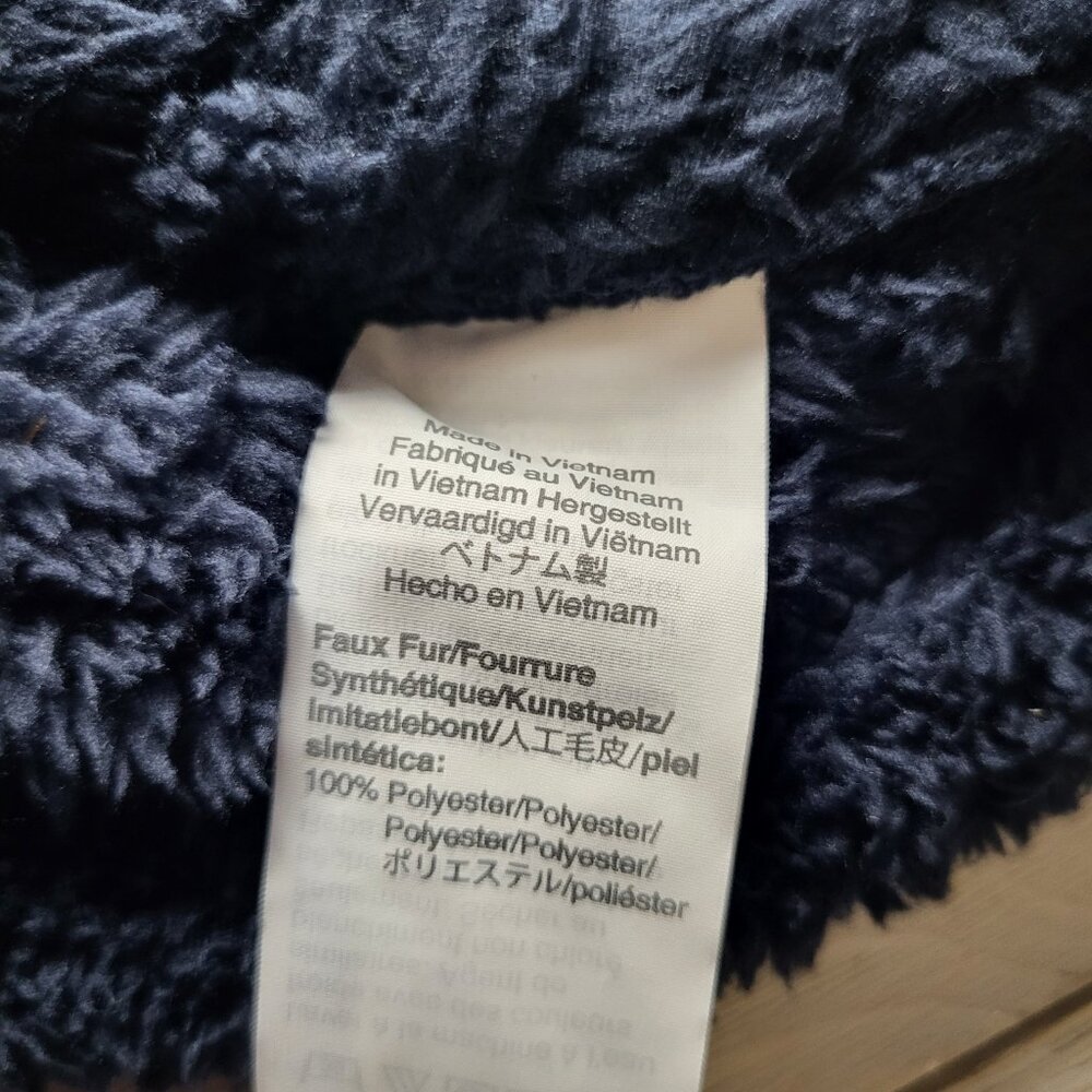 NWT Crewcuts J. Crew Girl's Cozy Fleece Pullover Quarter Zip Top - Picture 5 of 5